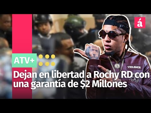 Dejan en libertad a Rochy RD con una garantía de dos millones de pesos