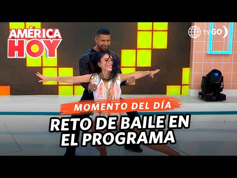 América Hoy: El gran reto de baile entre Edson Dávila y Samantha Batallanos  (HOY)