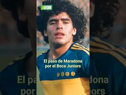 El paso de Maradona por el Boca Juniors #shorts #maradona #bocajuniors