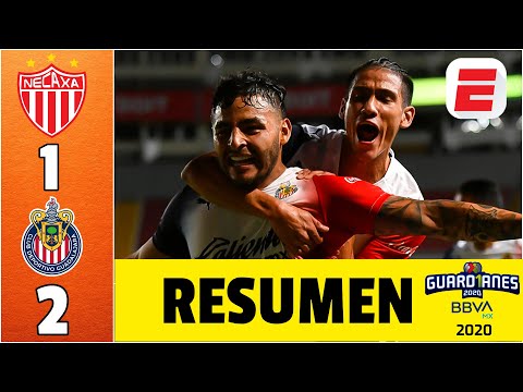 Necaxa 1-2 Chivas GOLES de la Liga MX | Alexis Vega y Uriel Antuna le dan la victoria al Guadalajara
