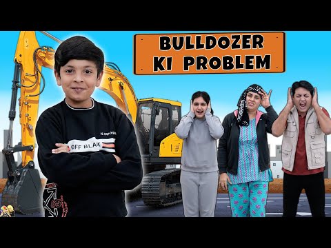 BULLDOZER KI PROBLEM | Funny Short Family Movie | Aayu and Pihu Show