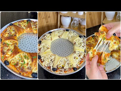 هذي احسن وصفة للبيتزا راح تجربيها 😍