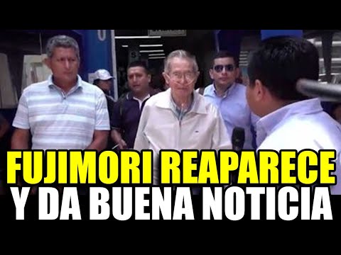 Alberto Fujimori reaparece y da buena noticia sobre su salud: estoy mejorando poco a poco