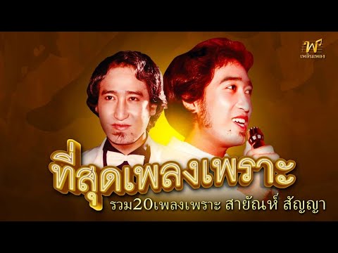 ที่สุดเพลงเพราะ20เพลงดังสายั