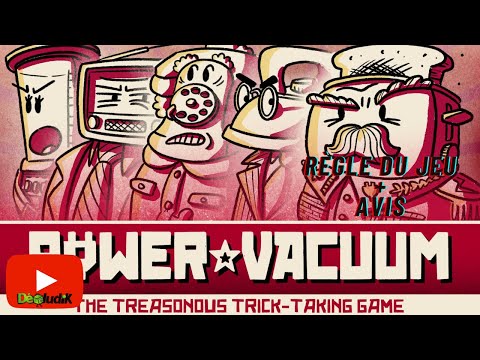 Power Vacuum - Règles du Jeu + Avis - Keen Bean Studio