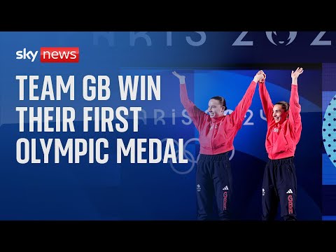 Paris Olympics 2024: Team GB win their first medal
