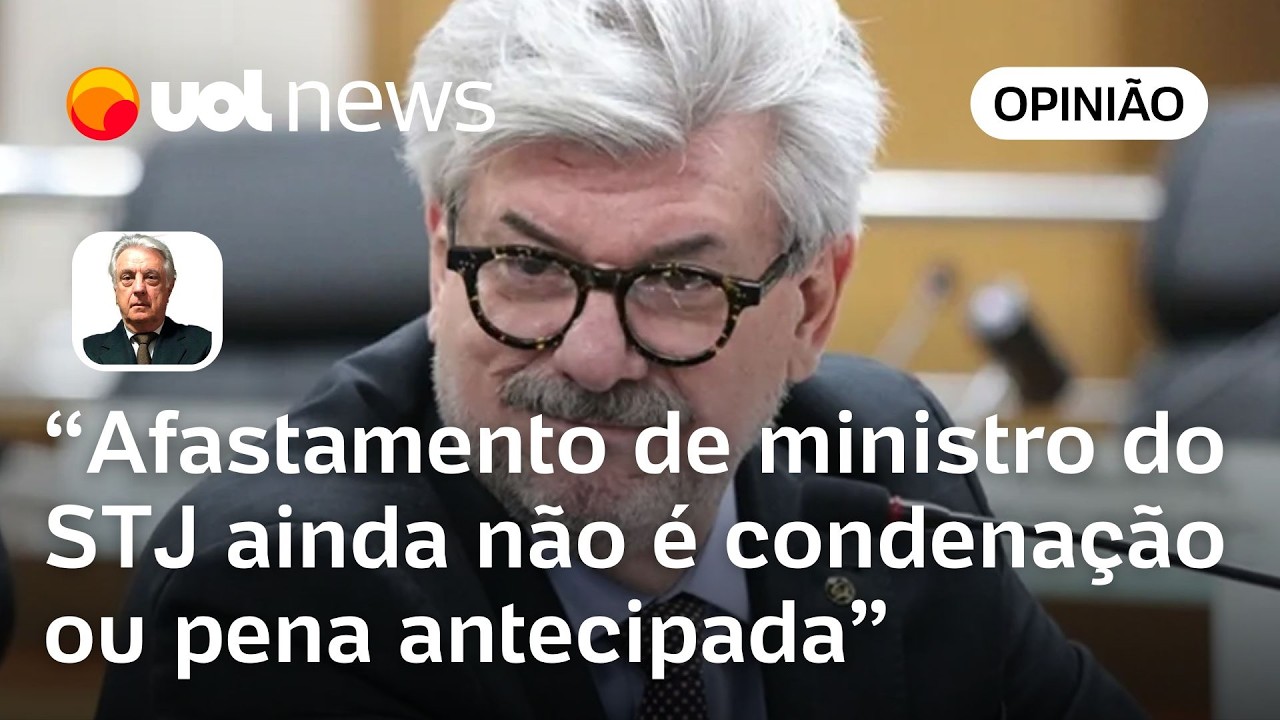 Afastamento de ministro do STJ ainda não é condenação ou pena antecipada | Maierovitch