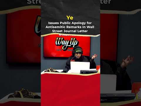 Ye Issues Public Apology for Antisemitic Remarks in Wall Street Journal Letter