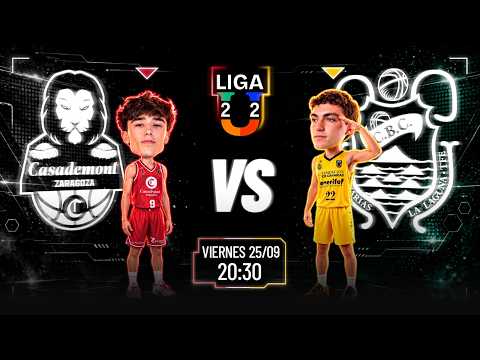 EN DIRECTO, CASADEMONT ZARAGOZA vs. CB CANARIAS | Grupo A | Liga U 2026-27