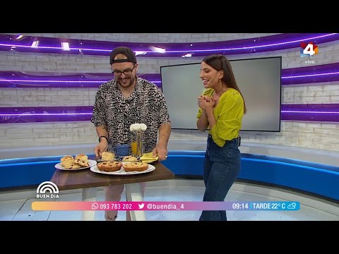 Buen Día - El rincón dulce: Mathias Maghini, pastelero estrella de Bake Off Uruguay