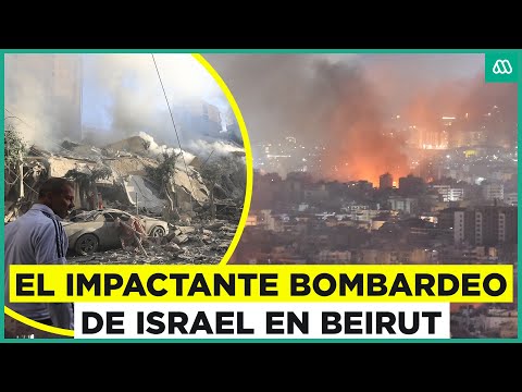 Israel lanza bombardeo en Beirut tras muerte de soldados en Líbano