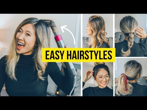 5 Hairstyle Ideas You Must Try! Dyson Airwrap Hacks!