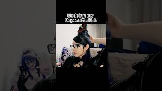 ベヨネッタヘアーの舞台裏 #cosplay