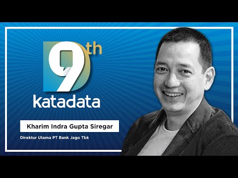HUT Katadata-9: Direktur Utama PT Bank Jago Tbk. - Kharim Indra Gupta Siregar | Katadata Indonesia