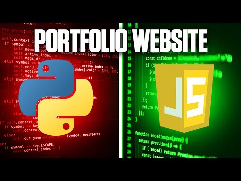Python + JavaScript – Portfolio Web App Tutorial