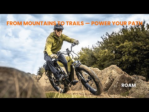 Meet the Roam: Comfortable Step-Thru Design + Full Suspension for Every Ride #cyrusher