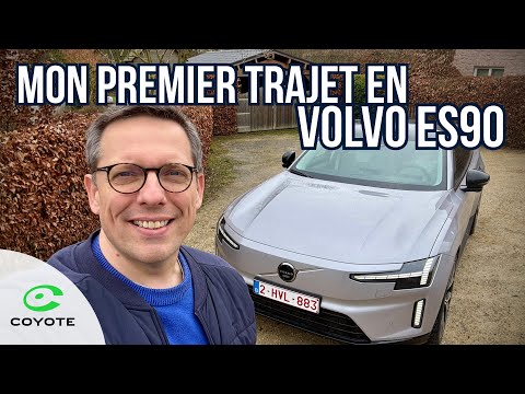 Premier Trajet : mes 54 premiers kilomètres au volant de la Volvo ES90 !