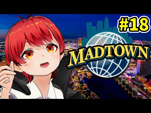 #MADTOWN 18日目 GTAストリーマー鯖で遊ぶ！【赤髪のとも】