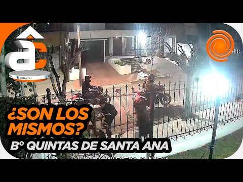 INSEGURIDAD, MOTOCHORROS les robaron y dispararon dos veces al aire: Barrio Quintas de Santa Ana