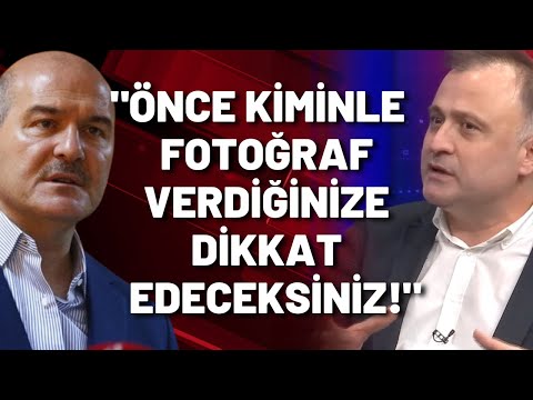 Hakan Çelenk'ten Süleyman Soylu'ya: Siz önce kimlerle fotoğraf verdiğinize dikkat edeceksiniz...