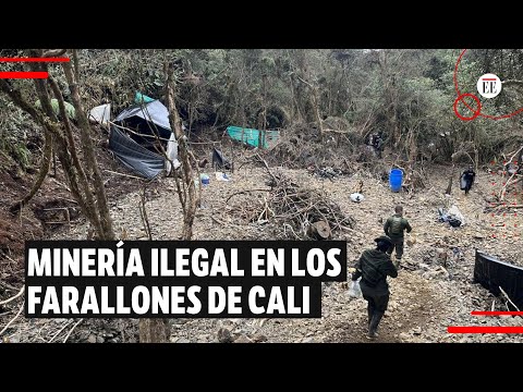 Desmantelan estructura de minería ilegal que operaba en el Parque Farallones | El Espectador