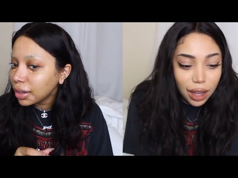 hello :D doing my makeup and talking (quietly im sorry)