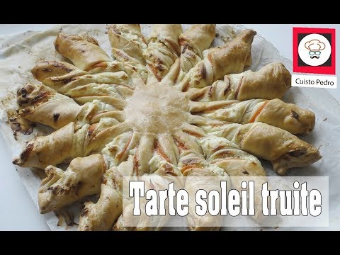 Recette facile tarte soleil truite aneth