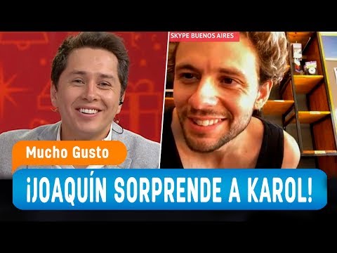 Karol pasa Navidad en Mucho Gusto y se despide de su amigo Joaquín Méndez - Mucho Gusto 2019