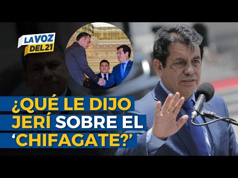 JOSÉ JERÍ autorizó levantar el secreto de sus comunicaciones por CHIFAGATE