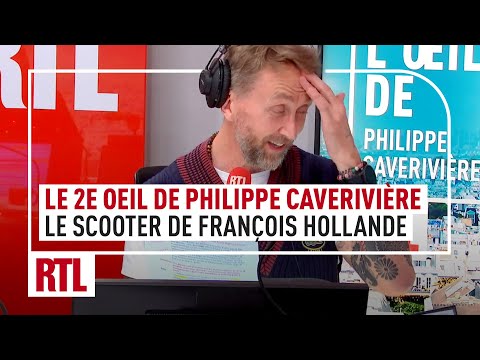 Le scooter de François Hollande à vendre : le 2e Oeil de Philippe Caverivière