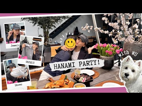 【春の購入品】次女＆スタッフとお花見🌸UNIQLO・ZARA・ジュエリー・スニーカー・美容など爆買い♪