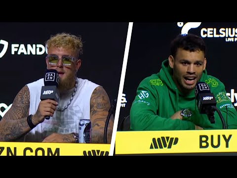‘F**K YOU!!’ Jake Paul vs Julio Cesar Chavez Jr • FINAL PRESS CONFERNCE | DAZN Boxing