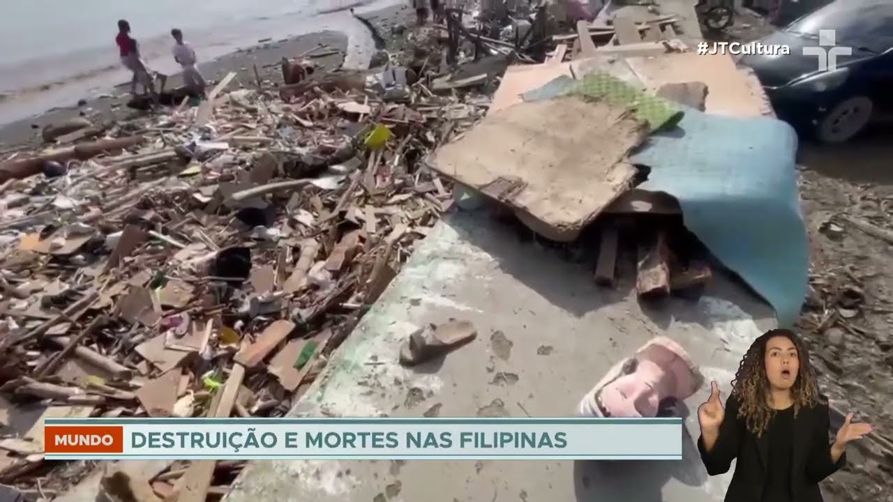 Tufão mais potente do ano atinge Vietnã após devastação nas Filipinas
