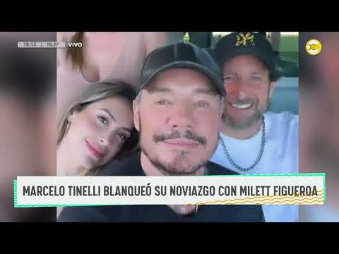 Marcelo Tinelli blanquó su noviazgo con Milett Figueroa ? DPZT ? 13-11-23