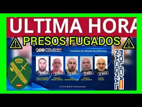 #ÚLTIMAHORA - 5 PRESOS FUGADOS - POLICÍA PIDE COLABORACIÓN CIUDADANA