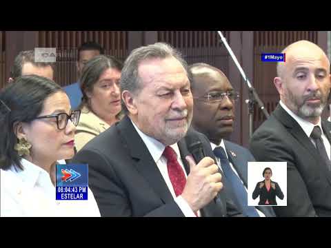 Presidente de Cuba sostiene encuentro con directivos de ONU turismo