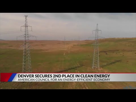 Denver ranked among top cities for clean energy