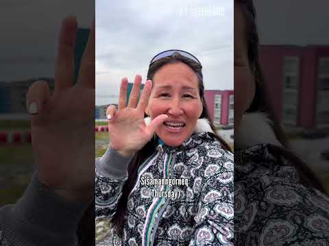 How to say the weekdays in Greenlandic.Day 20 of 30.