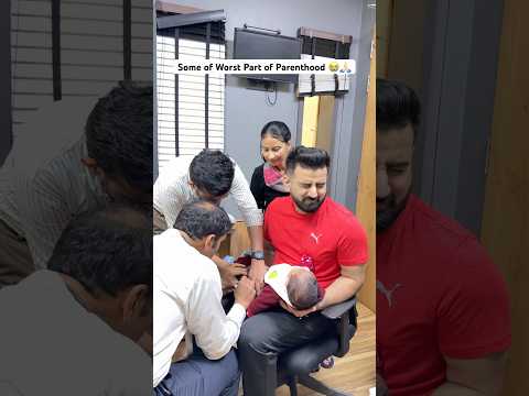 Apne Bache Ko Dard Meh Nhi Dekha Jaata 😭 #rajatswati #love #parents  #trendingonshorts #newparents