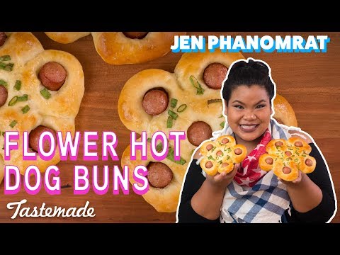 Flower Hot Dog Buns I Good Times with Jen
