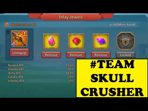 LORDS MOBILE - #TEAMSKULLCRUSHER - I finally did it!