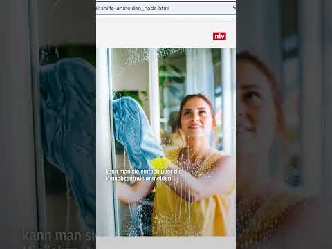 Sauber und legal - kein Stress mit der Putzhilfe
