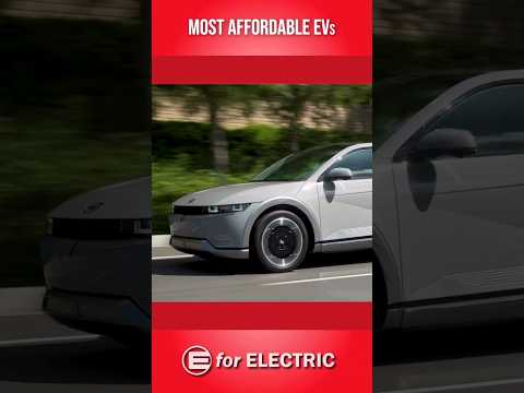 Most affordable electric cars in the US - #10!!