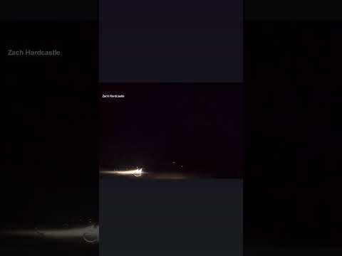 Storm Chasers encounter nighttime tornado in Sulphur, Oklahoma.