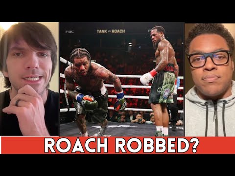 LAMONT ROACH ROBBED IN GERVONTA DAVIS DRAW? TANK NOT FOCUSED? WHO WINS A REMATCH?