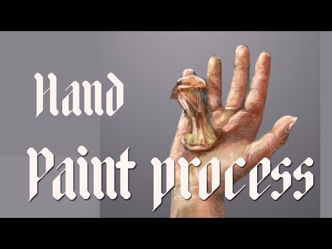 Práctica 1- Mano (Paint process)