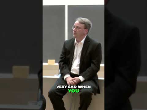 Linus Torvalds on NVIDIA, Linux, and Open Source