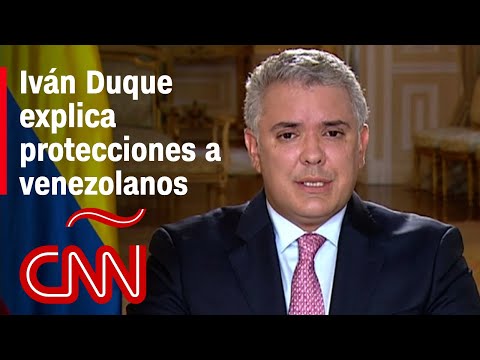 Iván Duque explica por qué regularizar a venezolanos con Estatuto Temporal de Protección en Colombia