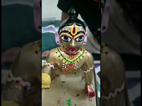laddu gopal makeup | #laddugopal #shorts #youtubeshorts