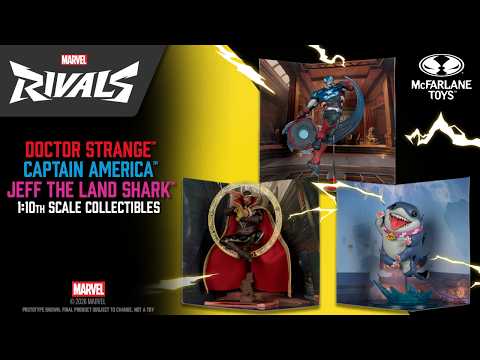 NEW Marvel Rivals™ Wave 4 Bundle (3) Collectibles w/Scenes | Action Figure Showcase